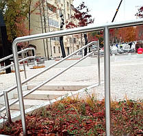 Перила без ригелів з нержавіючої сталі для парків та зон відпочинку