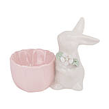 Підставка під яйце "Вухастик", колір рожевий, 8,5 см, фото 2