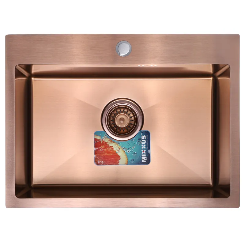 Мийка MIXXUS Бронзова MX5843-200x1.0-PVD (MX0577), фото 1