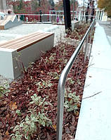 Перила металеві безригельні для вулиці або внутрішнього інтер'єру