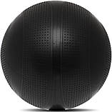 Фітбол м'яч для фітнесу масажний Zelart Чорний (діаметр 65 см) FI-9929-65, фото 2