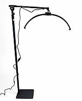 Безтіньова LED-лампа на штативі F-700B, 31 Вт, чорна