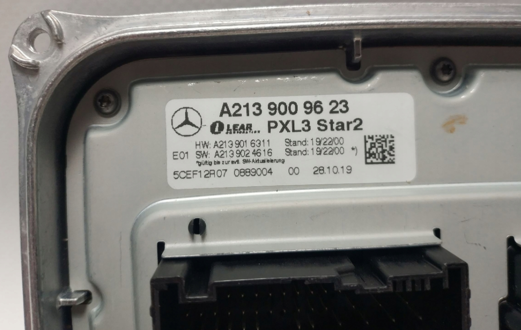 LED-модуль керування фарою MERCEDES W213 W257 W167 A2139009623