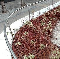 Перила без ригелів для приватного двору з нержавіючої сталі