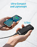 Anker Power Bank, портативний зарядний пристрій ємністю 5200 мАг, для iPhone 15 Series, 14/13, Samsung, Pixel, LG та інших, фото 4