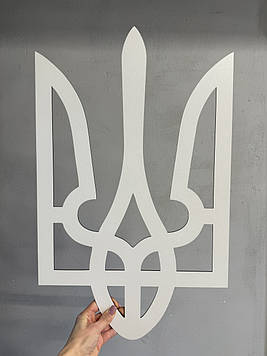 Підложка "Герб" біле ДВП (h=30 см) Код/Артикул