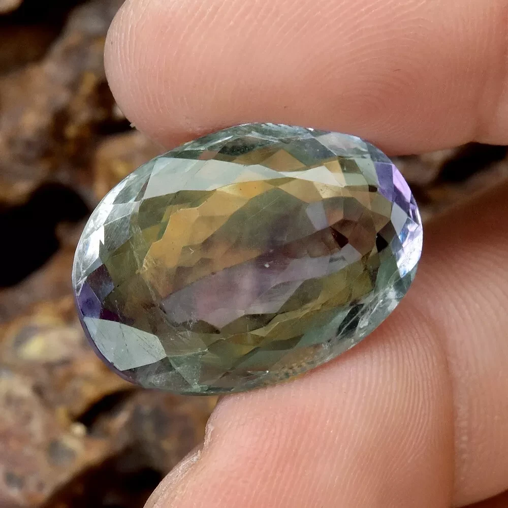 Флюорит 30,21Ct 24,5x17 мм, фото 1