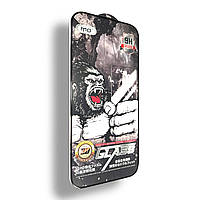 Захисне скло CDK для Apple iPhone 17 | Full Glue 3D MO King Kong (019627) (black)