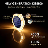 Сонячні ліхтарі YiLaie для відкритого саду, Сонячні ліхтарі для зовнішнього використання, IP68 Водонепроникні, Автоматичне, фото 2