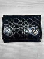 Gianni Versace гаманець шкіряний жіночий чорний