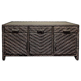 Комод садовий плетений зі штучного ротанга Omega Brown Skyline Design