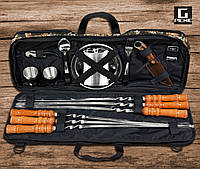 Набір туристичний з шампурами "Мисливець"