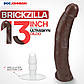 Фалоімітатор Doc Johnson Signature Series - Brickzilla - 13 Inch ULTRASKYN Dildo, 33х5,7 см., фото 7