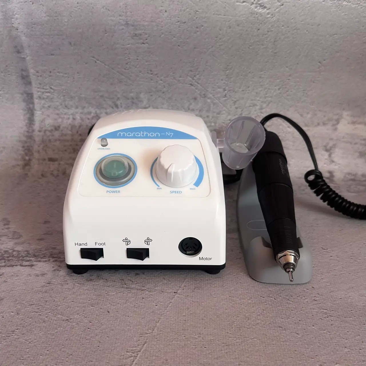 Фрезер для манікюру і педикюру Saeyang Marathon N7 з ручкою SDE-S40, 100 Вт, 40 000 об/хв (Офіціал, оригінал), фото 1