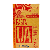 Макарони без глютену Pasta UA рисово-амарантові (спіральки) Healthy Generation 300 г