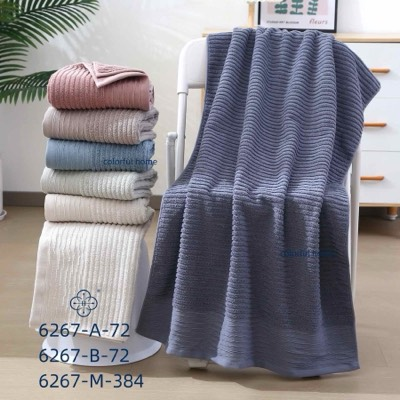 Рушник кухонний махровий розмір 35*70 колір показаний на картинці в пачці від 12 шт., фото 1