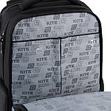 Рюкзак Kite Education teens 43x29.5x14.5 см, 16 л, чорний (K25-2722L), фото 9