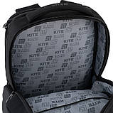 Рюкзак Kite Education teens 43x29.5x14.5 см, 16 л, чорний (K25-2722L), фото 7