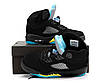 Чоловічі кросівки Nike Air Jordan 5 Black Чорні Взуття Найк Аір Джордан 5 високі нубук повсякденні весна осінь, фото 6