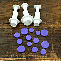 Плунжер Круг міні 3 шт (кнопка)