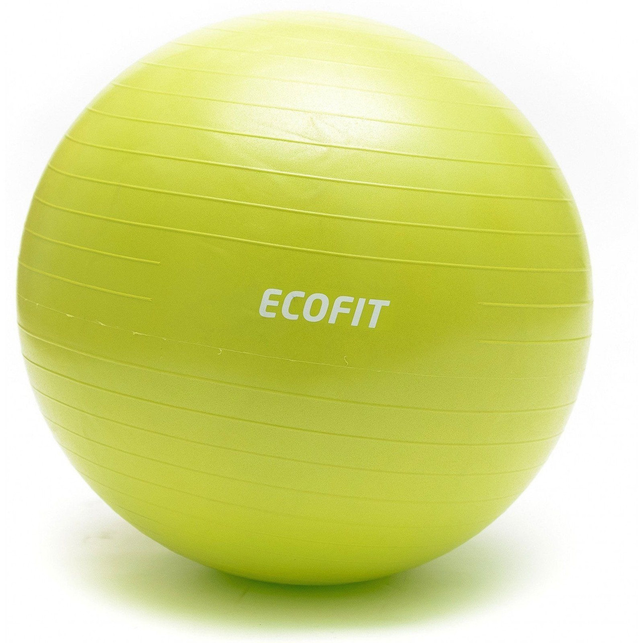 М'яч для фітнесу Ecofit MD1225 (75 см), колір гірчичний, фото 1