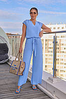 Літній повсякденний жіночий костюм "Fleur" оптом | Норма