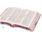 Біблія українською мовою переклад Огієнко з пошуковими індексами середній формат 14*20 см квіткова біблія, фото 10