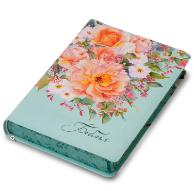 Біблія українською мовою середній формат з пошуковими індексами переклад Огієнка 14*20 см м'ятного кольору, фото 1