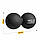 Масажний м'яч подвійний 4FIZJO Lacrosse Double Ball 6.5 x 13.5 см Black (P-5907222931226), фото 3
