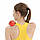 Масажний м'яч 4FIZJO Lacrosse Ball 6.25 см Red (P-5907222931202), фото 4