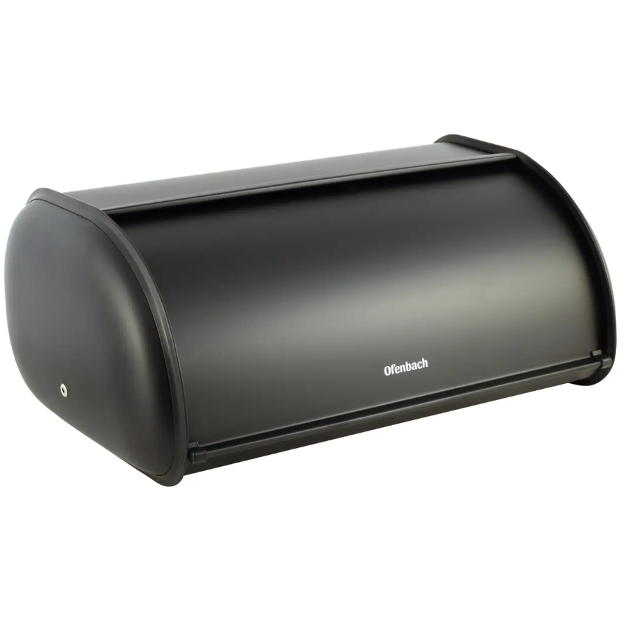Хлібниця з нержавіючої сталі чорна 30х19, 5х15, 5 см Ofenbach KM-100800, фото 1