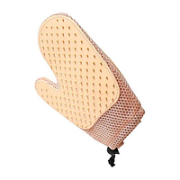 Рукавичка щітка для видалення шерсті котів та собак