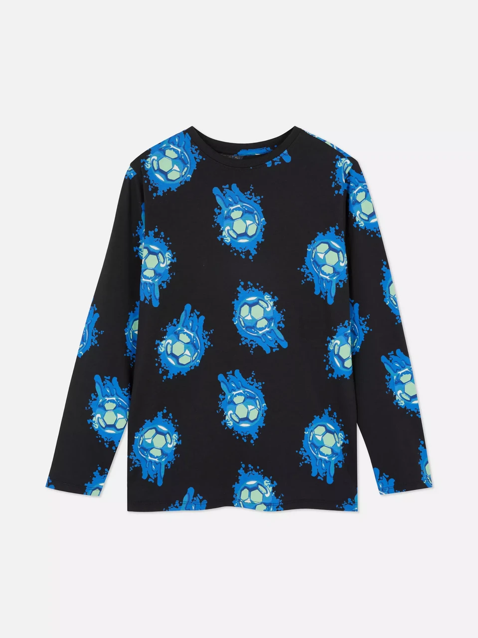 Реглан для хлопчика чорний Футбол Primark 134, 140, 146, 152, 164см, фото 1