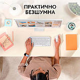 Комп'ютерна миша Logitech Lift for Mac Vertical Ergonomic White, фото 11
