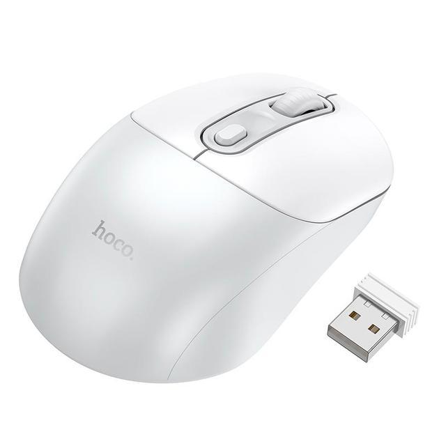 Комп'ютерна миша Hoco GM28 2.4G business wireless mouse White