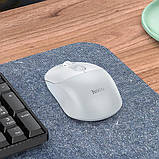 Комп'ютерна миша Hoco GM28 2.4G business wireless mouse White, фото 4
