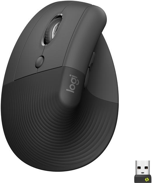 Комп'ютерна миша Logitech Lift Left Vertical Ergonomic Graphite