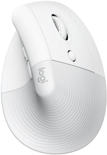 Комп'ютерна миша Logitech Lift Bluetooth Vertical Ergonomic White