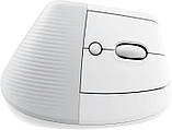 Комп'ютерна миша Logitech Lift Bluetooth Vertical Ergonomic White, фото 3