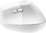 Комп'ютерна миша Logitech Lift Bluetooth Vertical Ergonomic White, фото 5