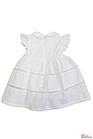 ОПТОМ Упаковка (68-74-80-86-92) Плаття молочне пишне для дівчинки MYMIO baby 1111000061492, фото 2