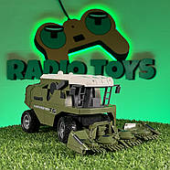 Комбайн на радіокеруванні Harvester з причепом та сіном | Комбайн на пульті управління | Трактор на радіоуправлінні, фото 3