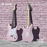 Електрогітара DONNER DST-80 Pink - (Комплект), фото 2