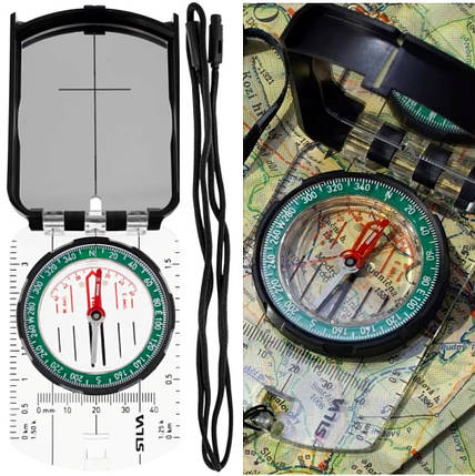 Silva Ranger S | Точний картографічний компас з прицільним дзеркалом для професійного використання та навігації, фото 1