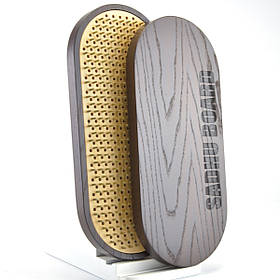 Дошки Садху з термоясеню з жовтими, "золотими " цвяхами для цвяхостояння, йоги, медитації на цвяхах.