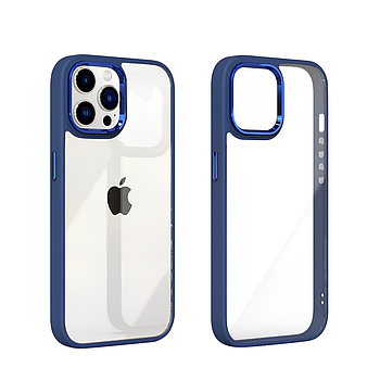 Протиударний чохол Crystal Guard Premium case для iPhone 13 Pro (06) Blue