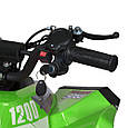 Дитячий квадроцикл Profi Cross GSX-R 1200W (зелений колір), фото 2