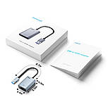 Адаптер USB-HDMI Lemorele LC06 1080P (USB 3.0 Male to HDMI Female), зовнішня відеокарта для підключення додаткового монітора, фото 10