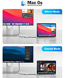 Адаптер USB-HDMI Lemorele LC06 1080P (USB 3.0 Male to HDMI Female), зовнішня відеокарта для підключення додаткового монітора, фото 7