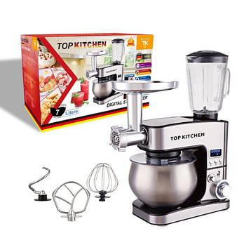Кухонний комбайн 3 в 1 Top Kitchen 4500W TK-00225 7л (2)